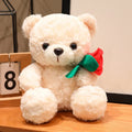 Plushy Teddy bear with Rose